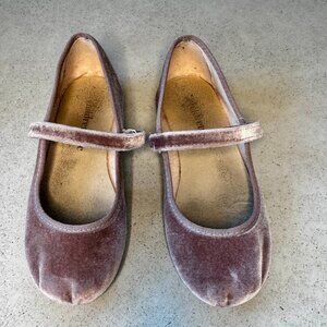 Velvet Mary Jane Dress Shoes for Kids